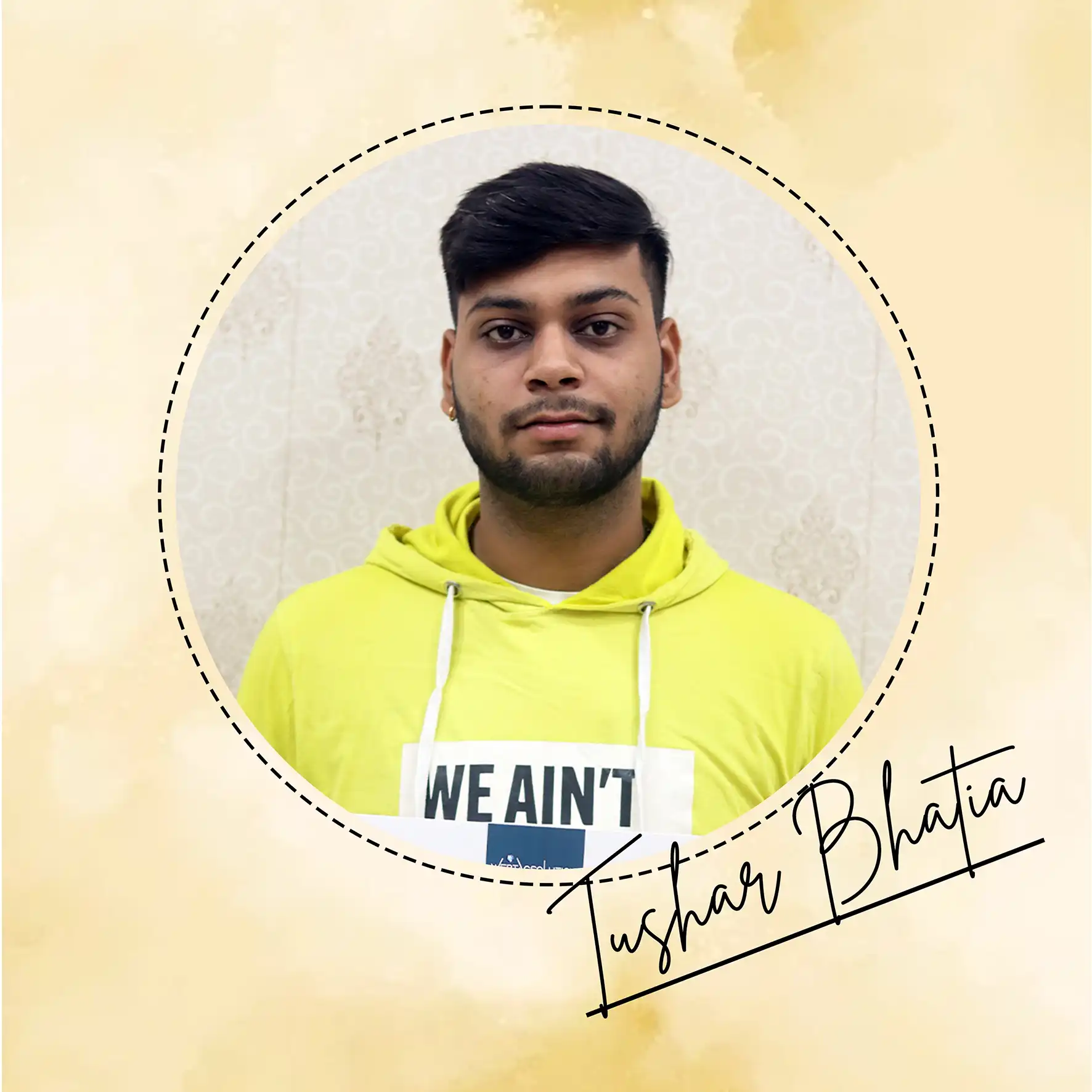 student testimonial webtacsolution | tushar bhatia