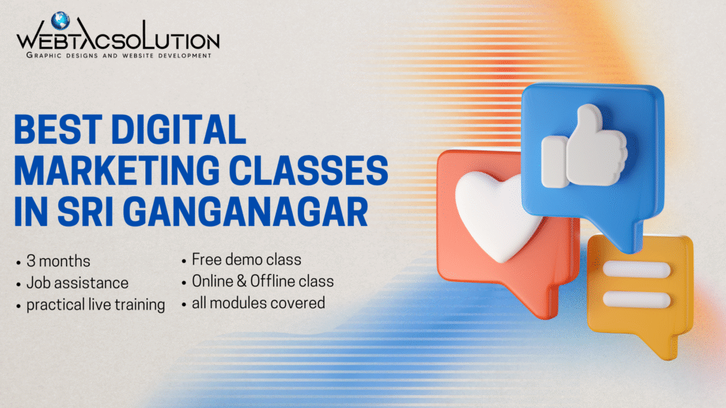 best digital marketing classes in Sri Ganganagar
