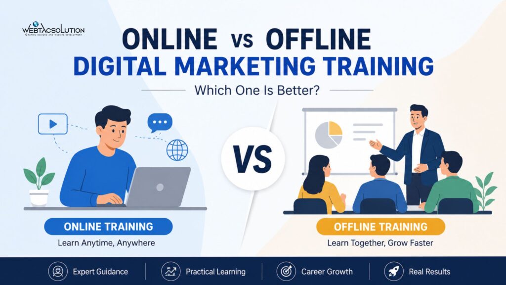 Online vs Offline Digital Marketing